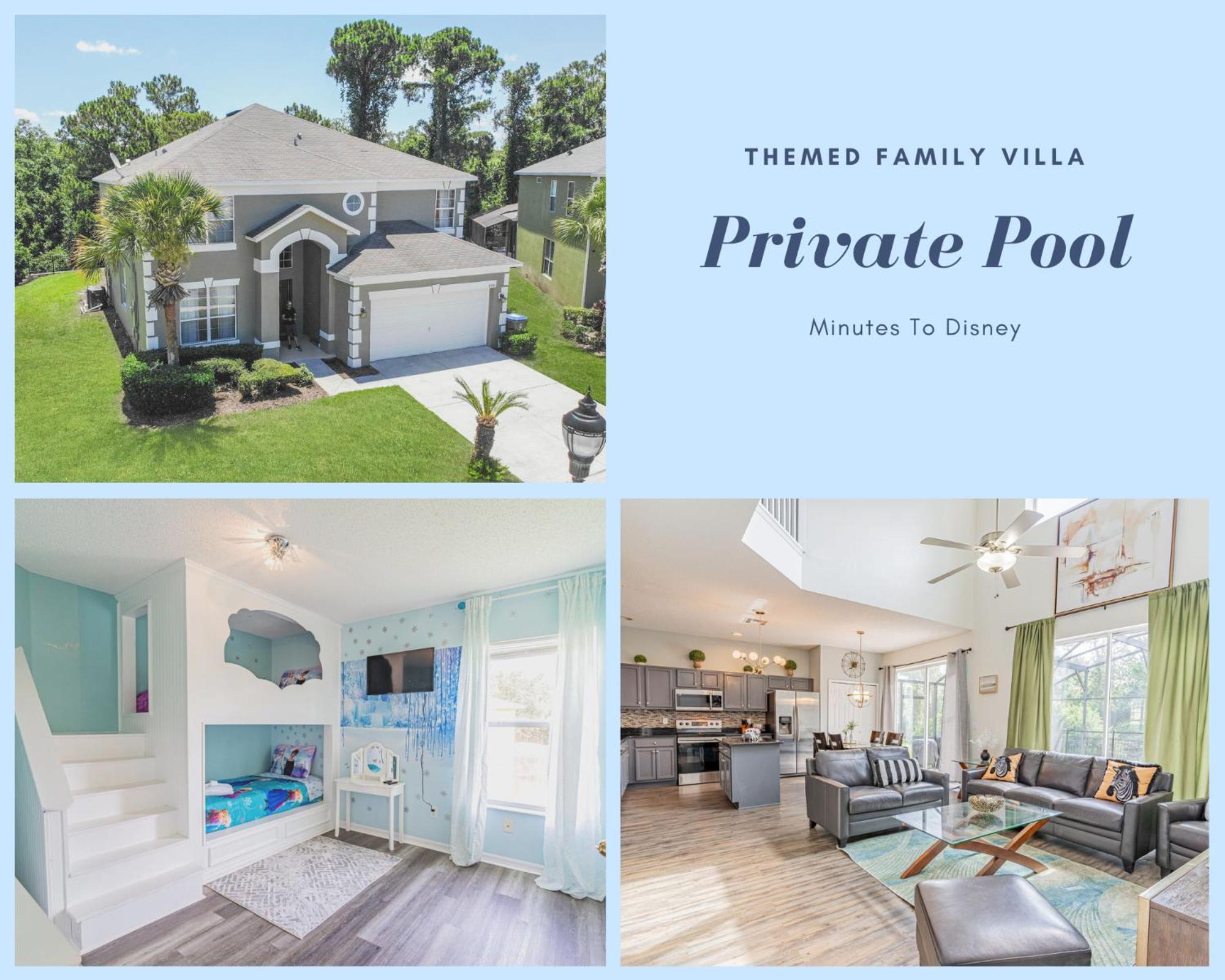 Themed Villa, 12 Min To Disney, Resort Access Orlando Exteriér fotografie